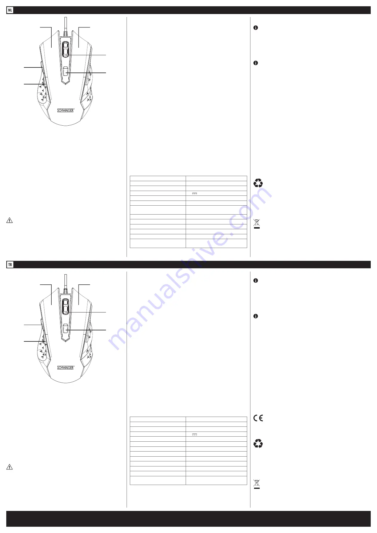 Schwaiger GM3000 Quick Start Manual Download Page 4