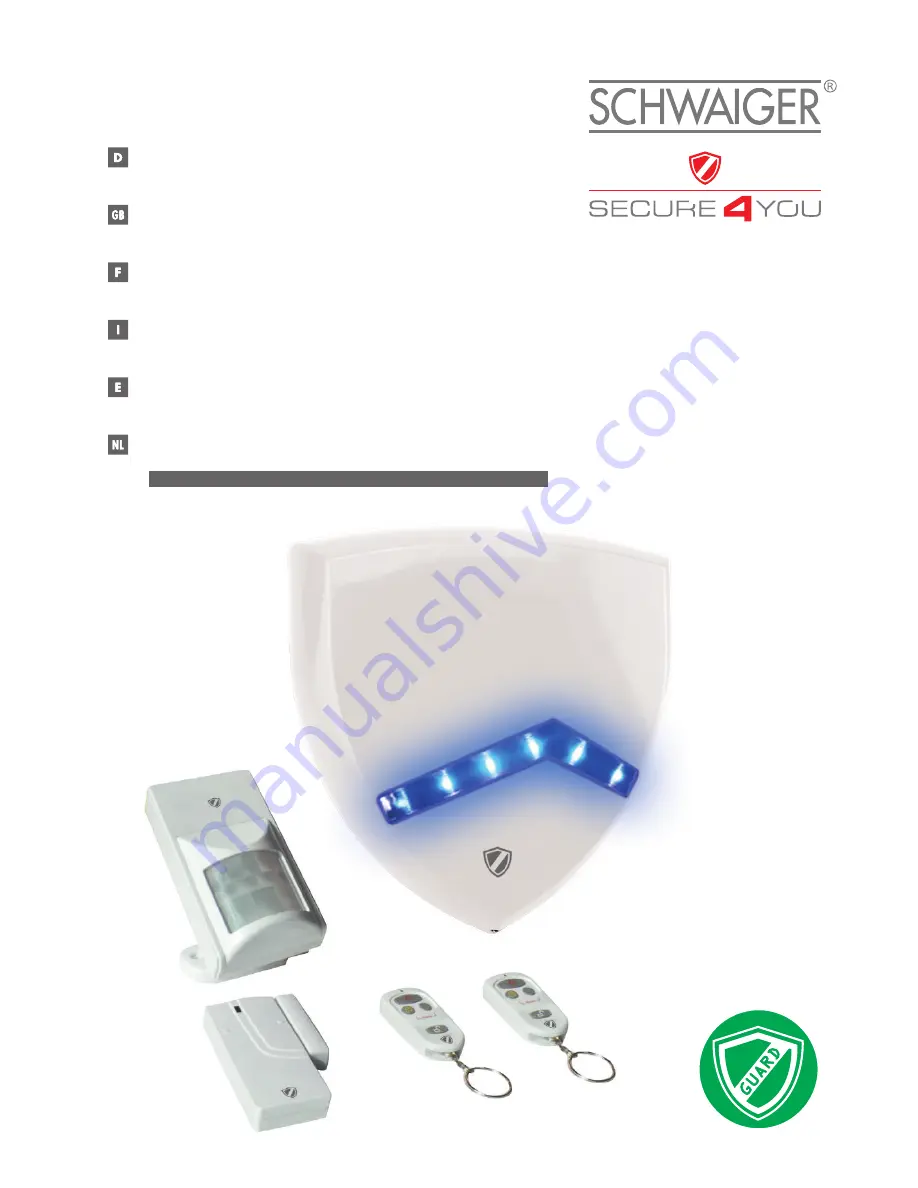 Schwaiger hg2000 Instruction Manual Download Page 1