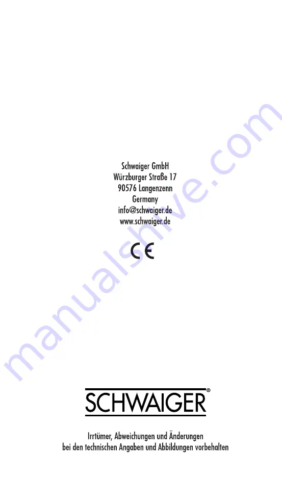 Schwaiger UFB120 Instruction Manual Download Page 41