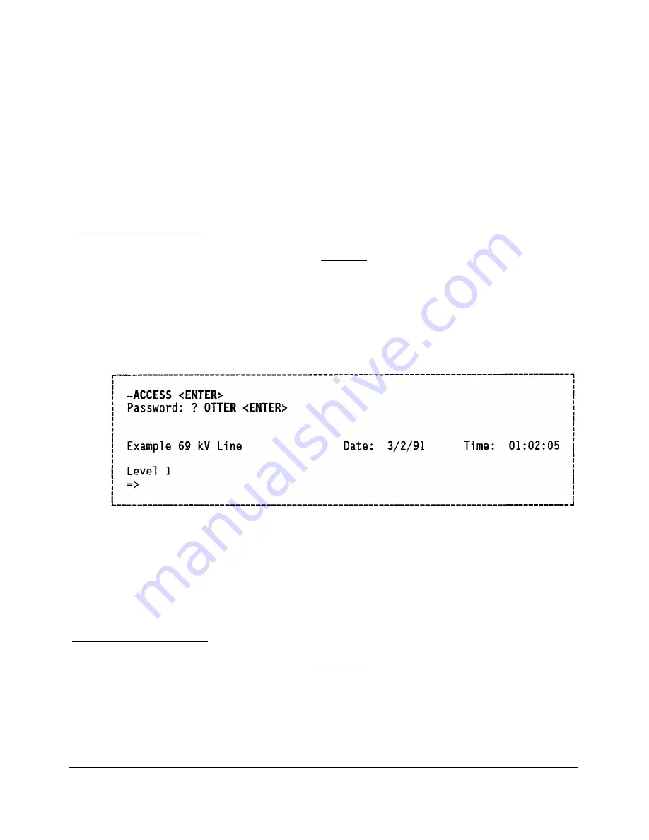 Schweitzer Engineering Laboratories SEL-167D Instruction Manual Download Page 61