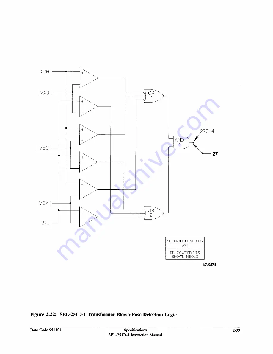 Schweitzer Engineering Laboratories SEL-251D-1 Скачать руководство пользователя страница 65