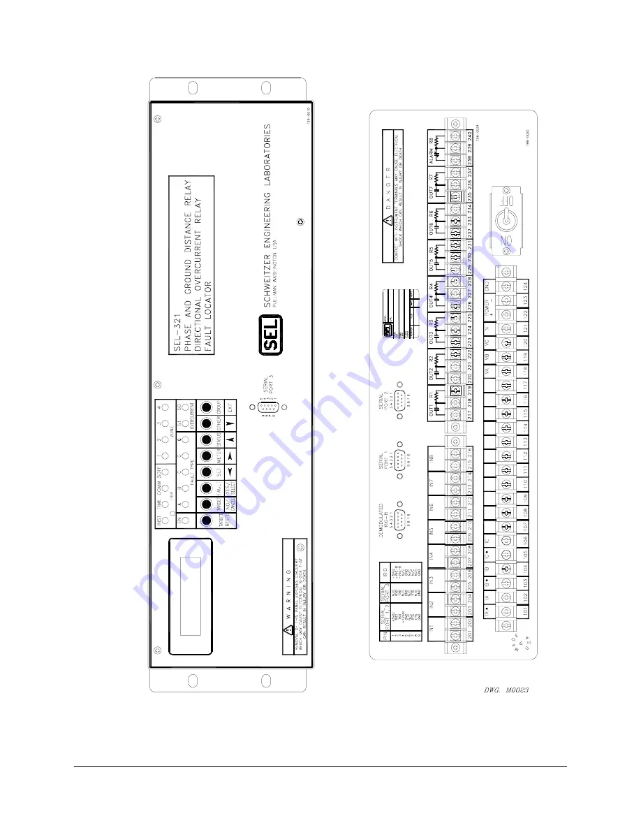 Schweitzer Engineering Laboratories SEL-321 Скачать руководство пользователя страница 247