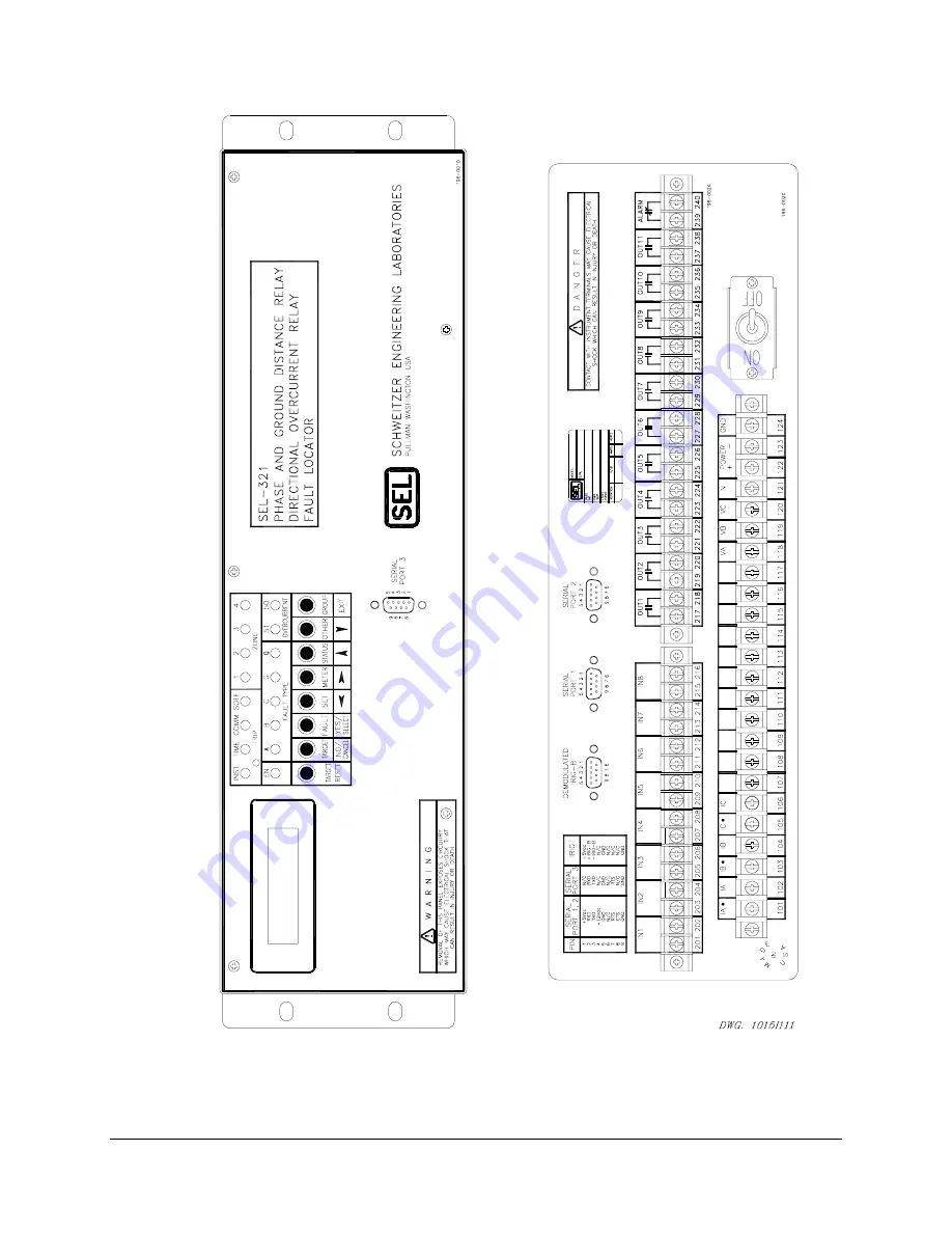 Schweitzer Engineering Laboratories SEL-321 Скачать руководство пользователя страница 248