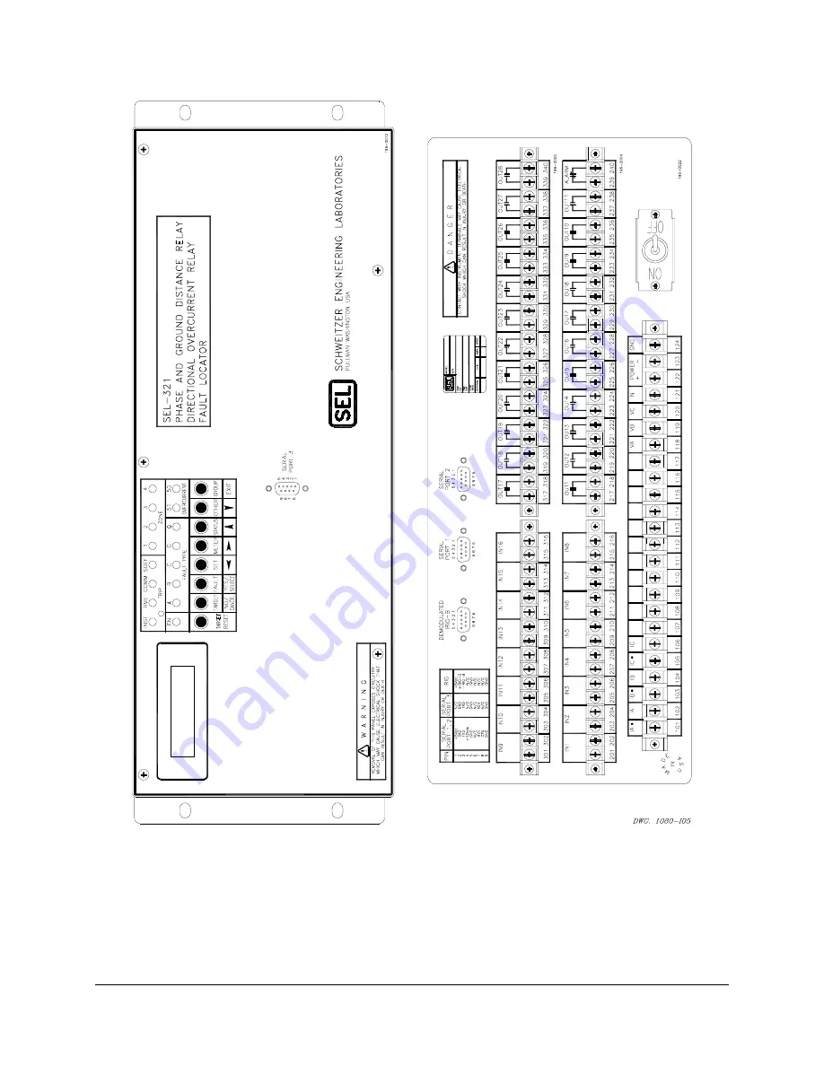 Schweitzer Engineering Laboratories SEL-321 Скачать руководство пользователя страница 252