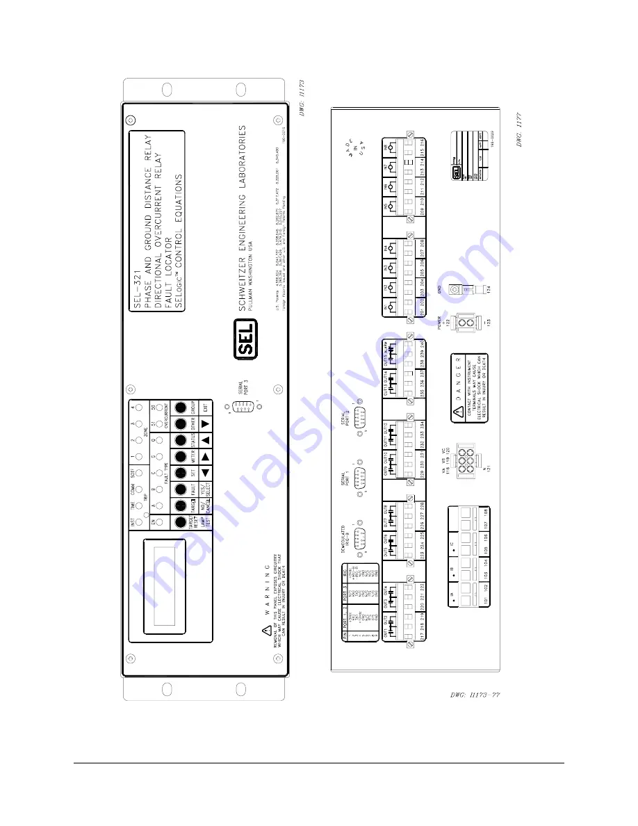 Schweitzer Engineering Laboratories SEL-321 Скачать руководство пользователя страница 256