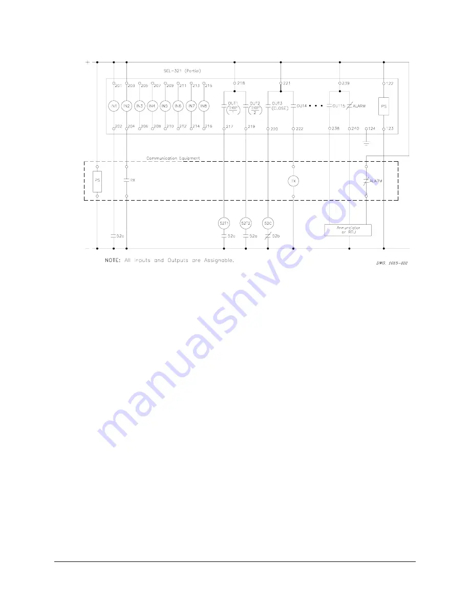 Schweitzer Engineering Laboratories SEL-321 Скачать руководство пользователя страница 262