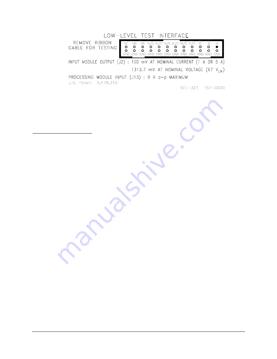 Schweitzer Engineering Laboratories SEL-321 Instruction Manual Download Page 283