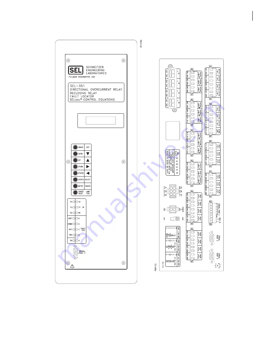 Schweitzer Engineering Laboratories SEL-351-5 Скачать руководство пользователя страница 47