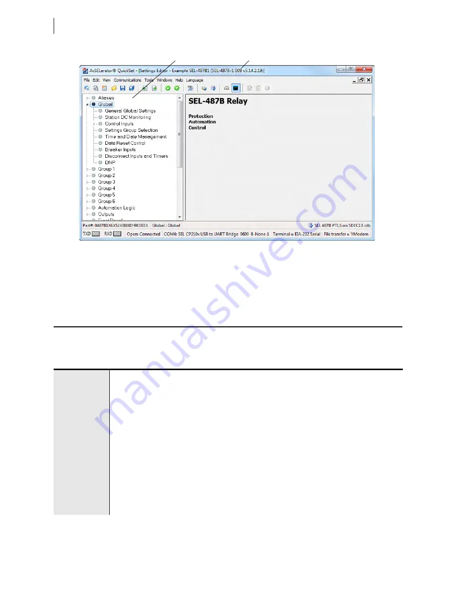 Schweitzer Engineering Laboratories SEL-421-4 Instruction Manual Download Page 794