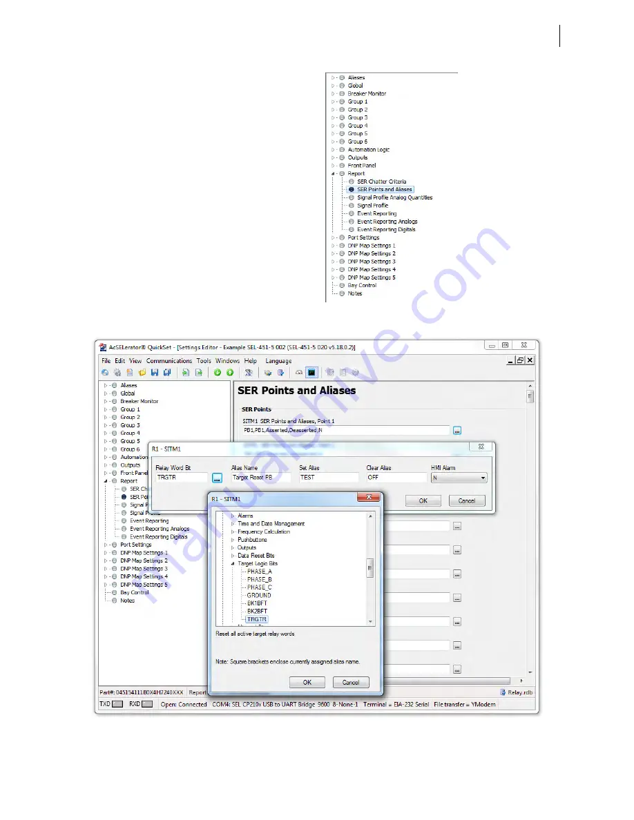 Schweitzer Engineering Laboratories SEL-421-4 Instruction Manual Download Page 875