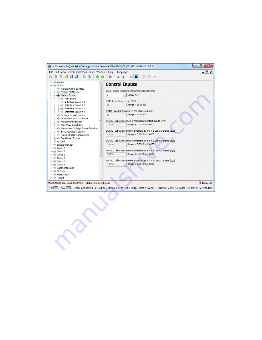 Schweitzer Engineering Laboratories SEL-421-4 Instruction Manual Download Page 890