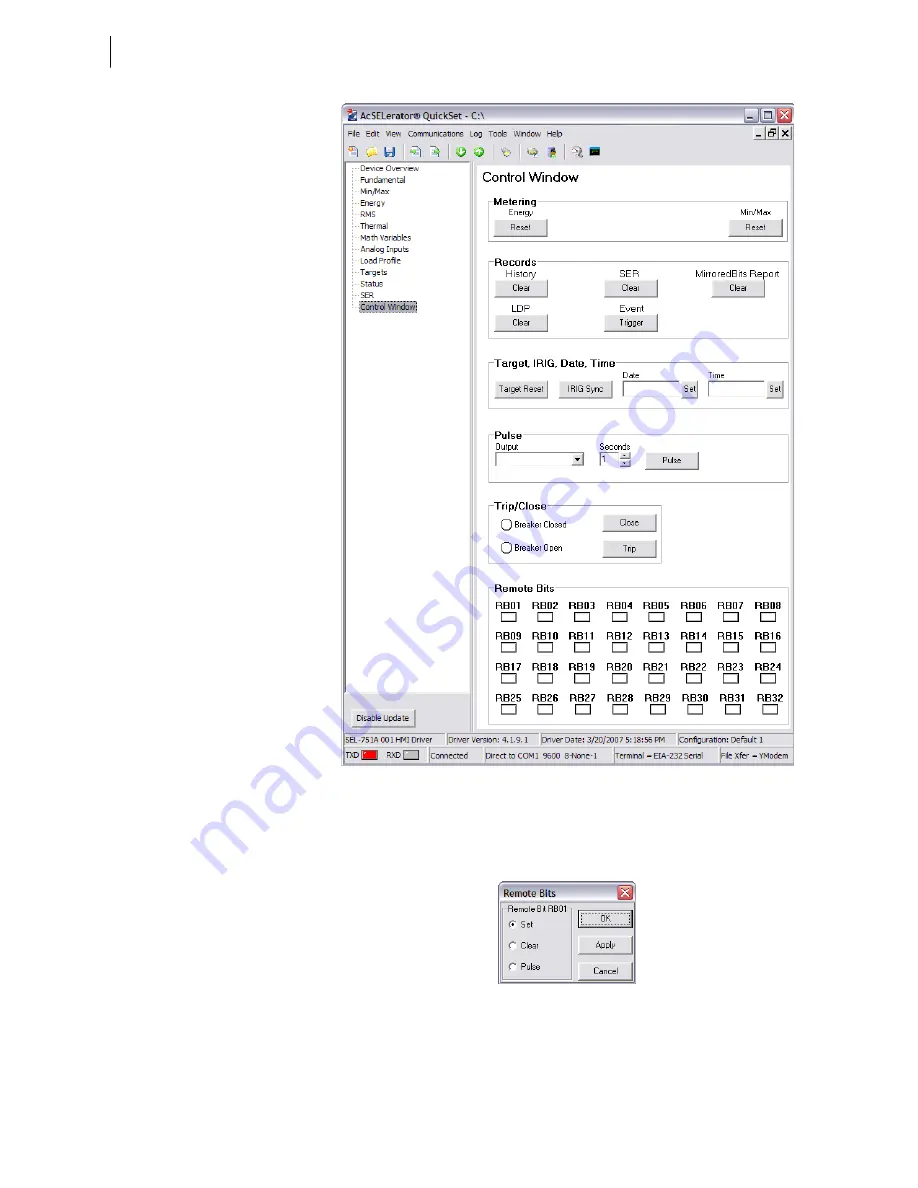 Schweitzer Engineering Laboratories SEL-787 Instruction Manual Download Page 76