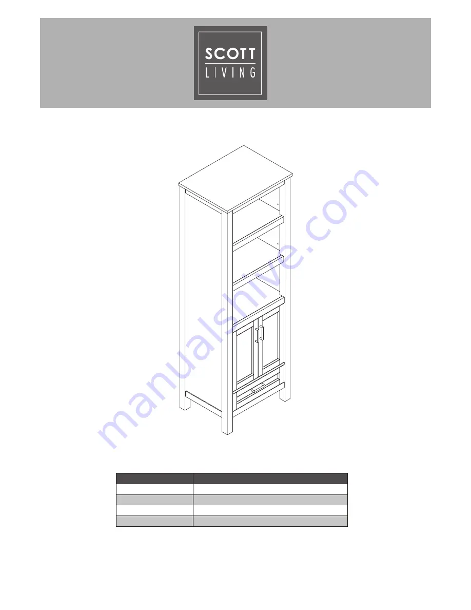 Scott Living 1328FC-24-220 Скачать руководство пользователя страница 2