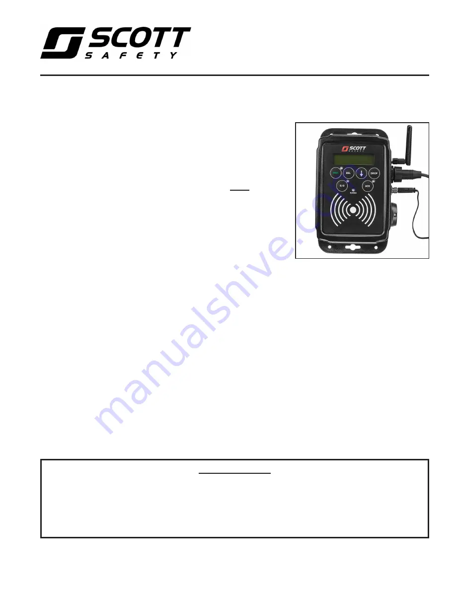 Scott Safety CONNECT QUEUE Manual Download Page 1