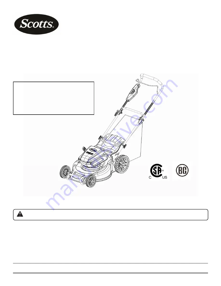 Scotts 62162S Owner'S Manual Download Page 41