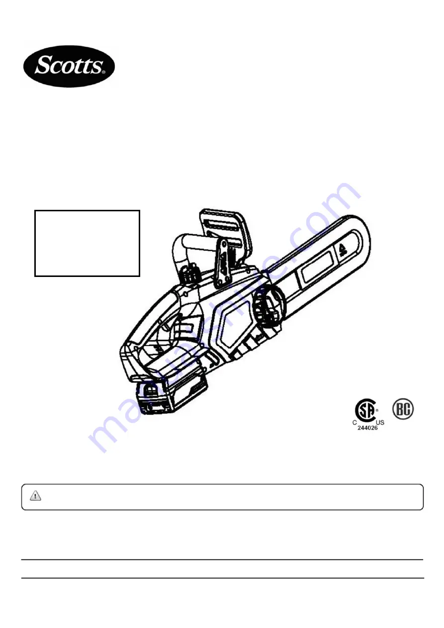 Scotts LCS31224S Operator'S Manual Download Page 15