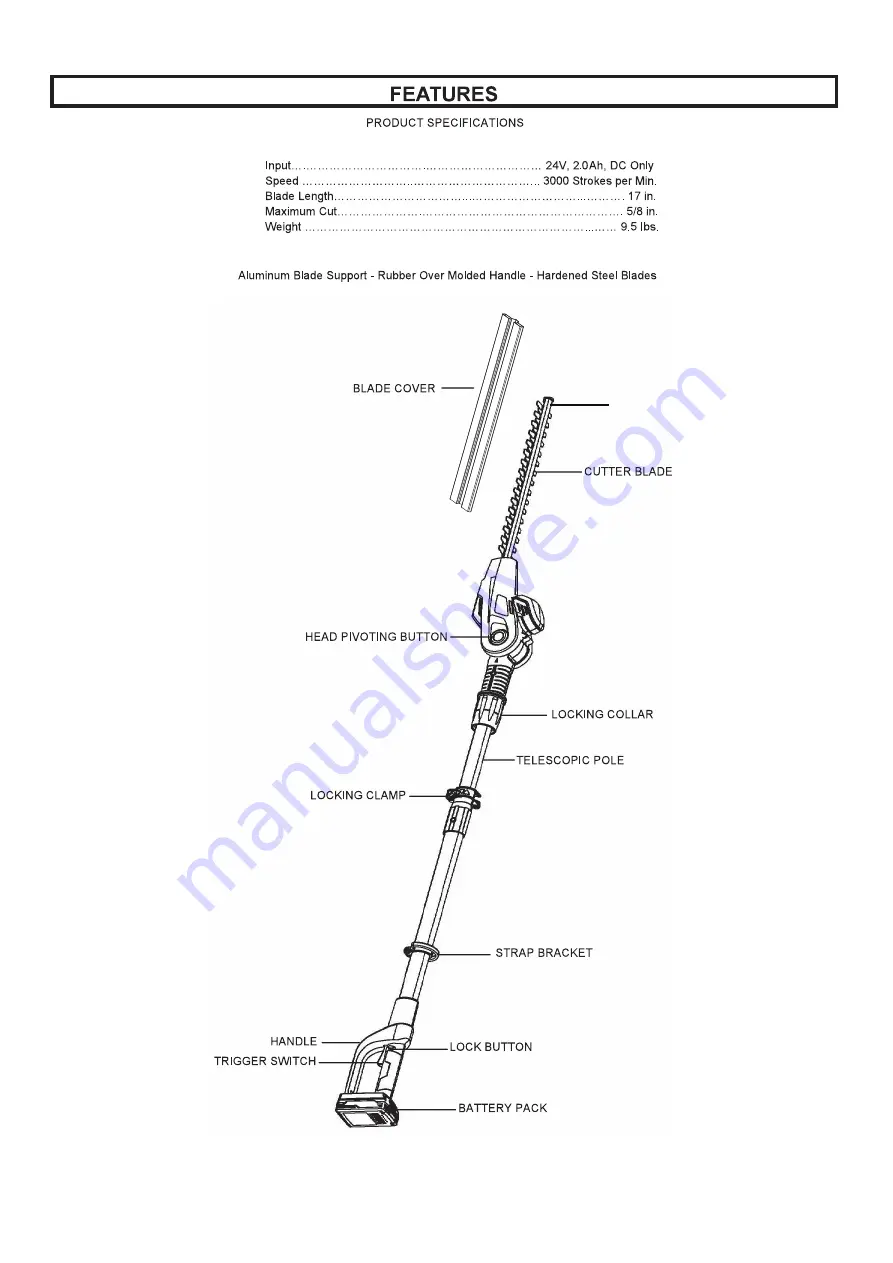 Scotts LPHT11724S Скачать руководство пользователя страница 4