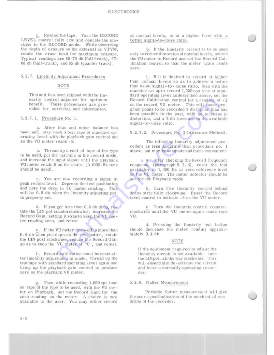 Scully 275 Series Instruction Manual Download Page 34