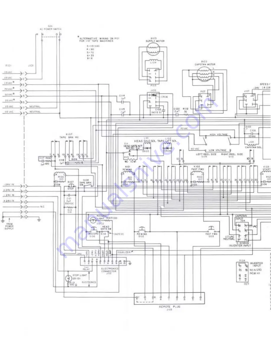 Scully 275 Series Instruction Manual Download Page 72