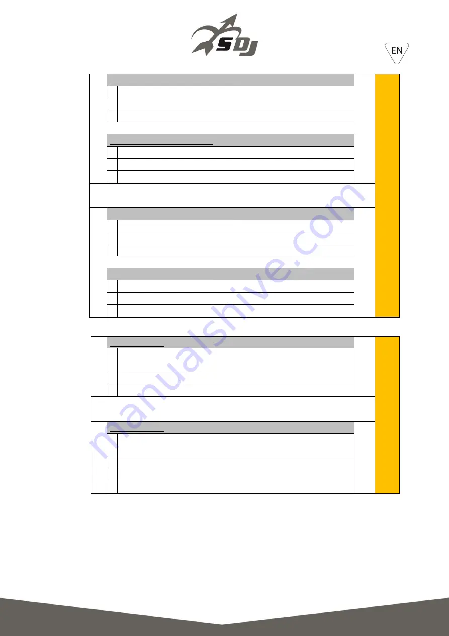 SDJ SG FASTER192 User Manual Download Page 23