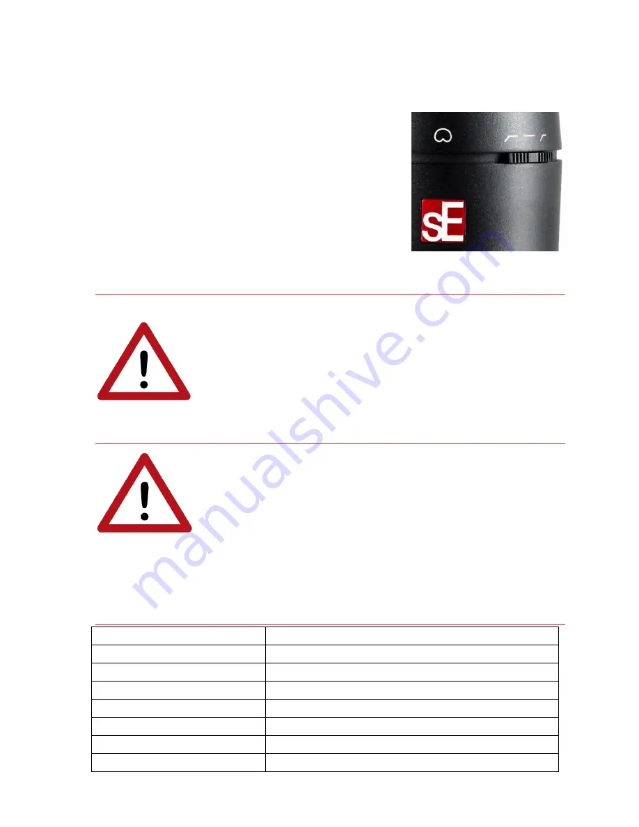 SE Electronics X1 S User Manual Download Page 6