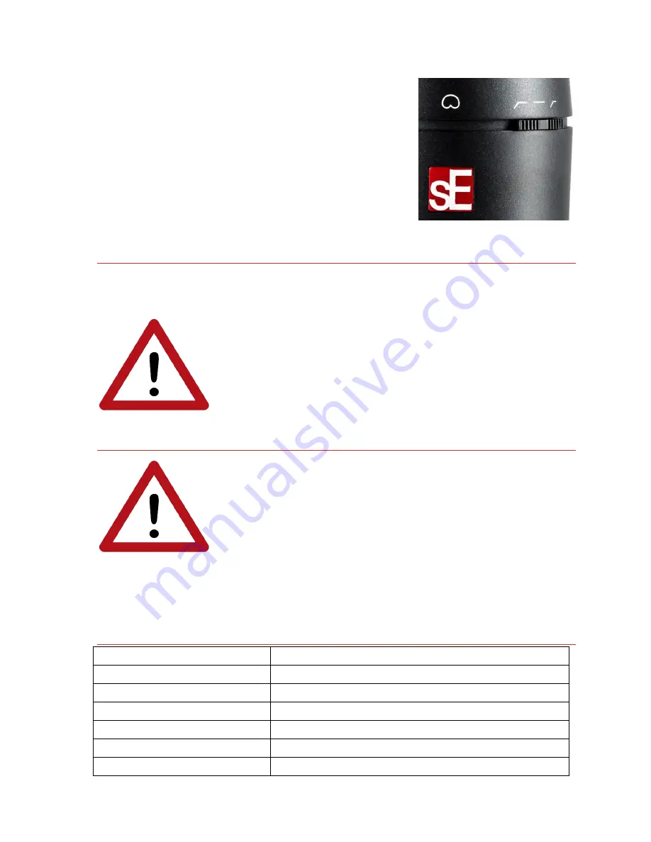 SE Electronics X1 S User Manual Download Page 15