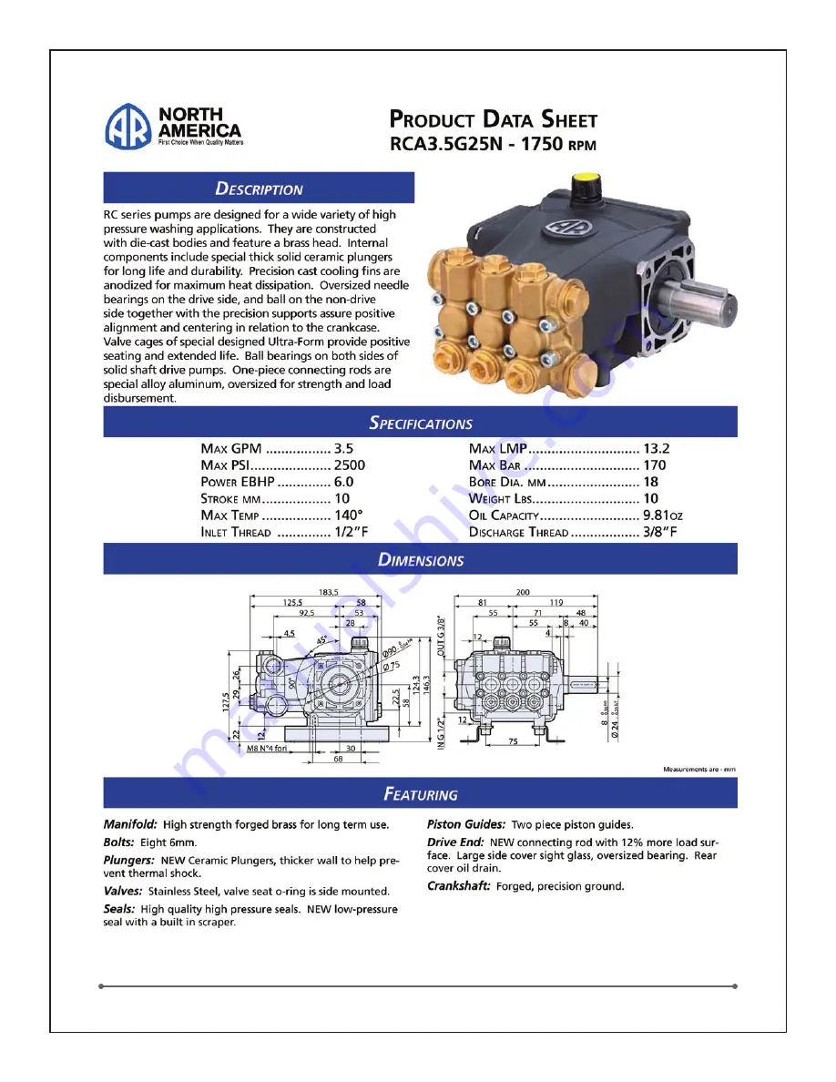 Sea Clear Watermaker B-20 Installation, Operation And Maintenance Manual Download Page 18