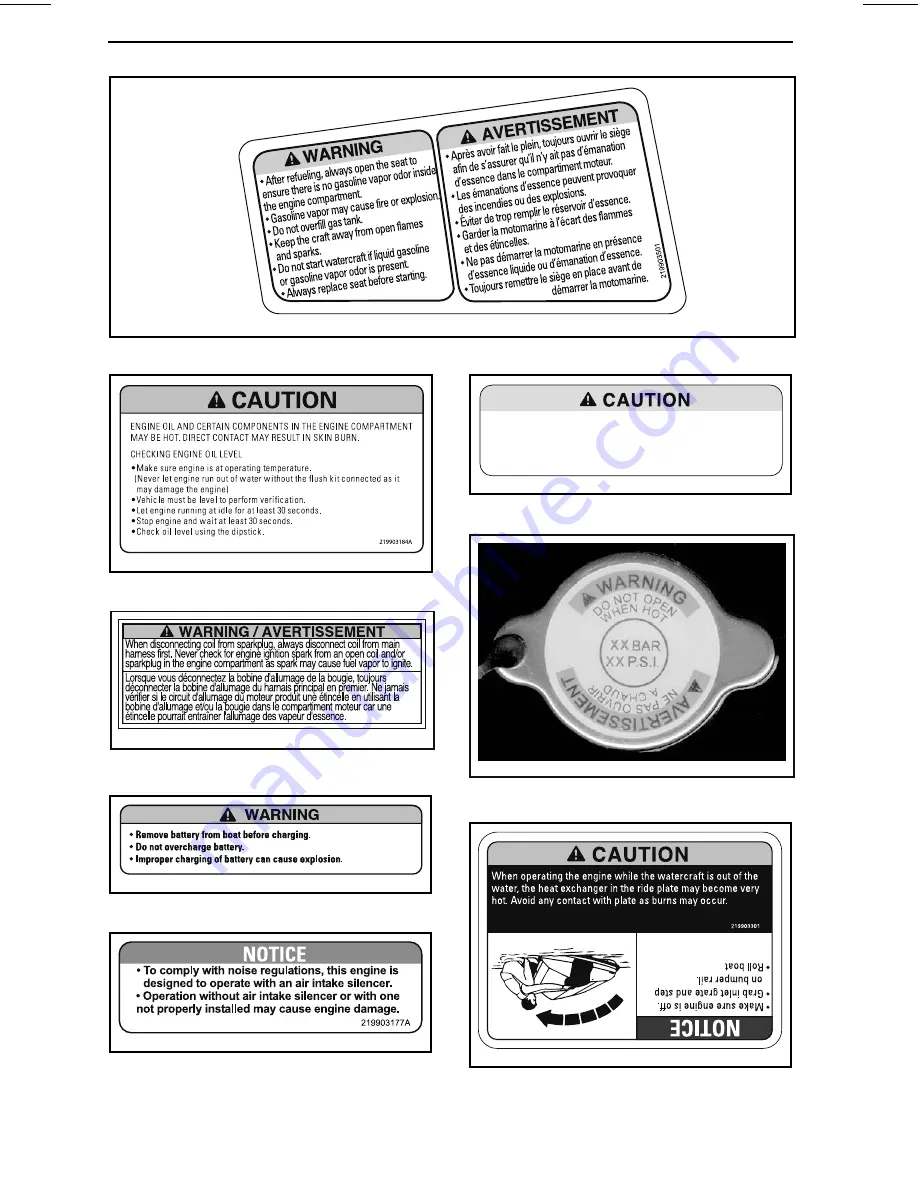 Sea-doo 2001 GTS Operator'S Manual Download Page 34