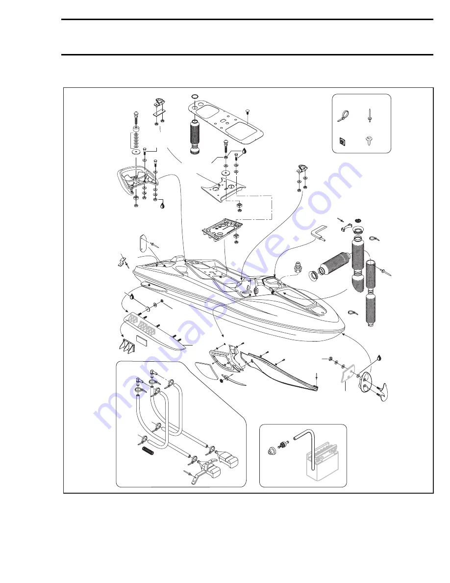 Sea-doo 2003 GTI LE RFI Shop Manual Download Page 694