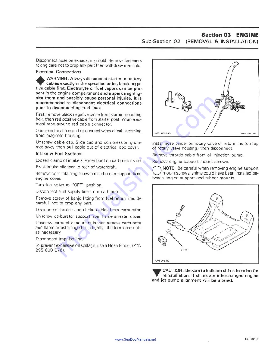 Sea-doo 5801 Shop Manual Download Page 27