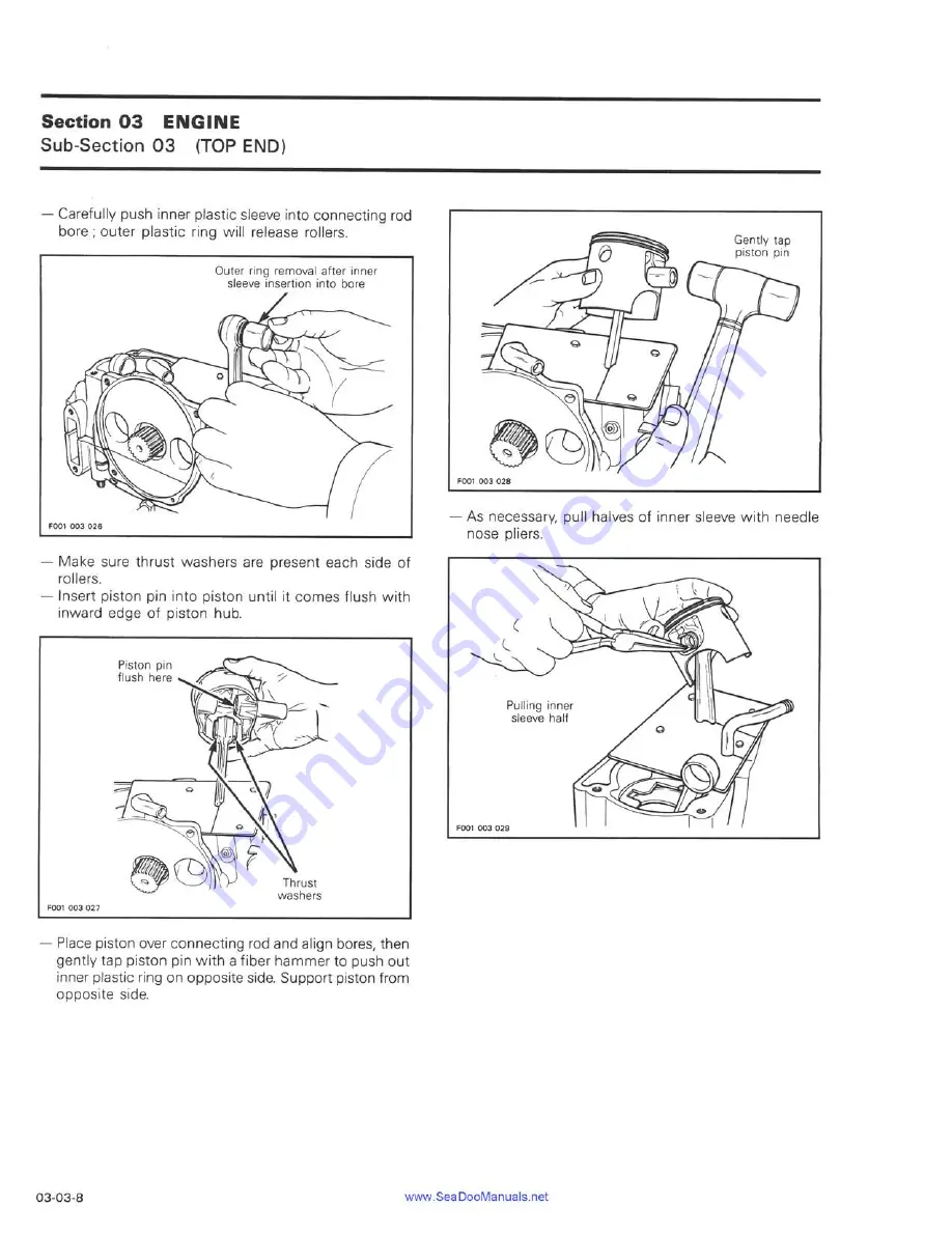 Sea-doo 5801 Shop Manual Download Page 38