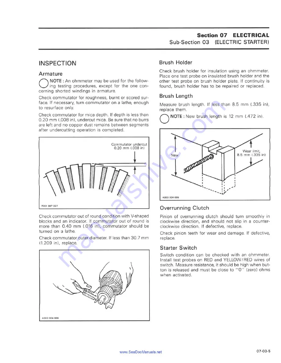 Sea-doo 5801 Shop Manual Download Page 104