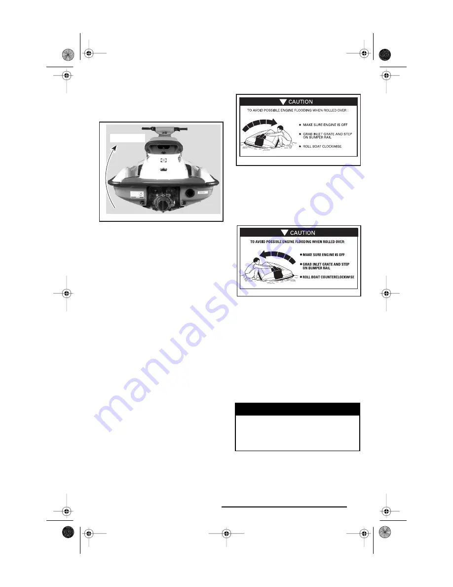 Sea-doo GS 5644 Operator'S Manual Download Page 63