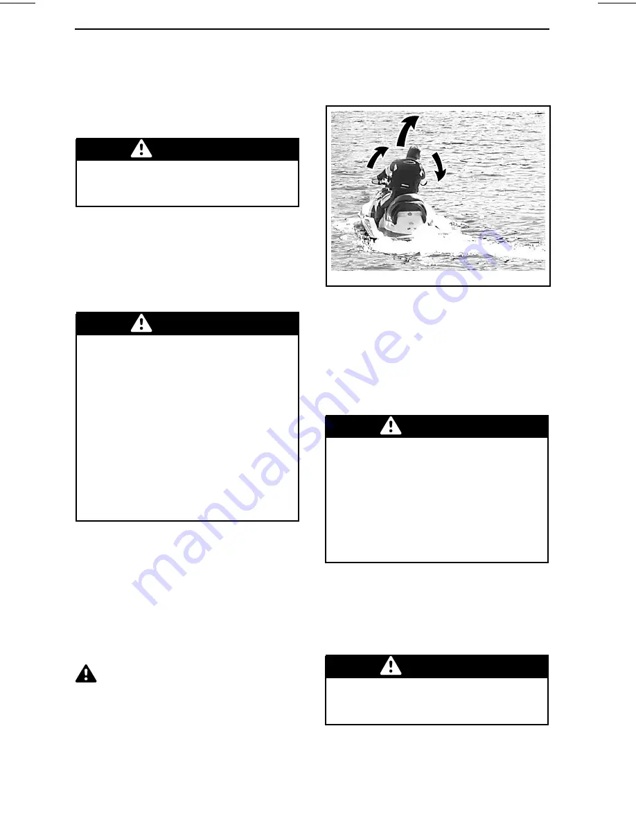 Sea-doo RXP-X 260 Operator'S Manual Download Page 70