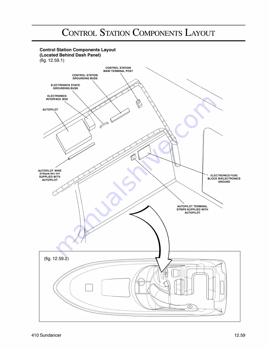 Sea Ray 410 Sundancer Owner'S Manual Supplement Download Page 59