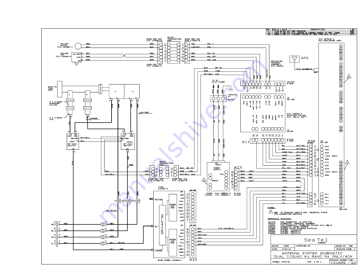 Sea Tel 9497B-21 Скачать руководство пользователя страница 86