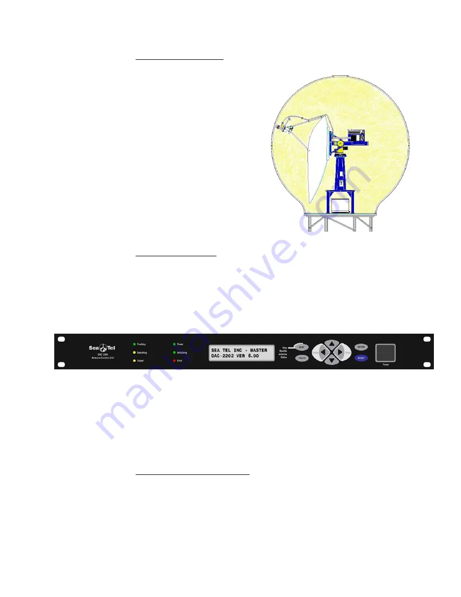 Sea Tel 9797B-70 C-Band TX/RX Installation And Operation Manual Download Page 19