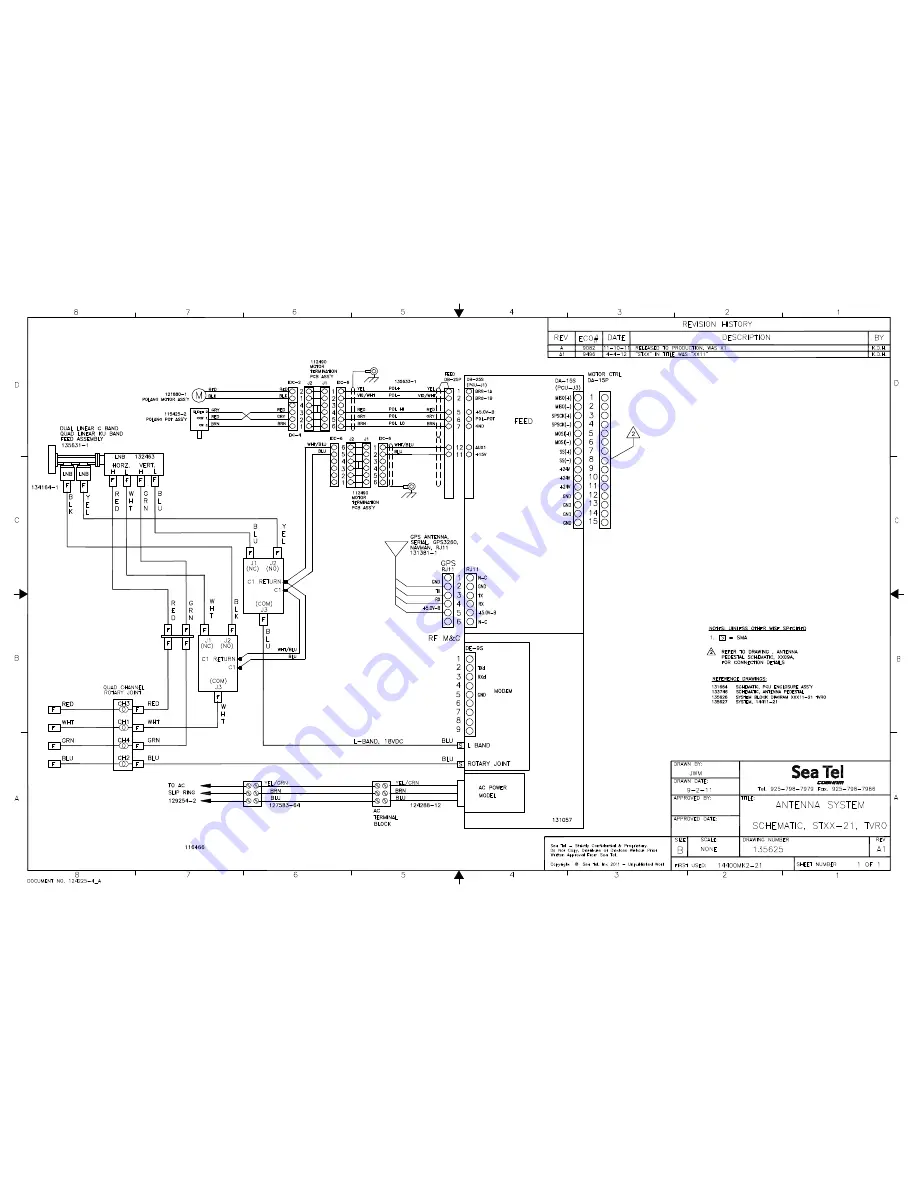 Sea Tel ST144-21 Скачать руководство пользователя страница 120