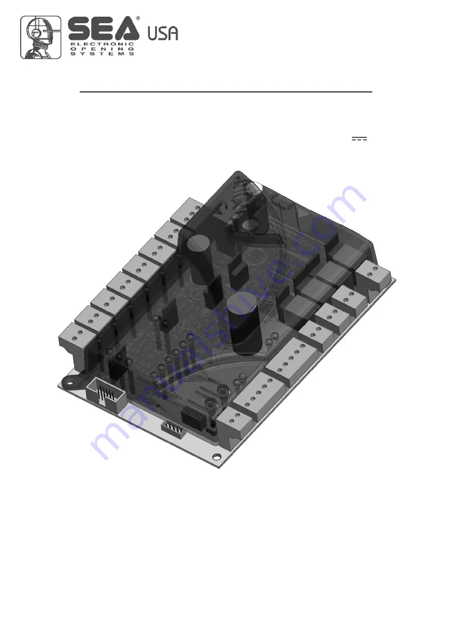 SEA USA USER 2 - 24V Manual Download Page 1