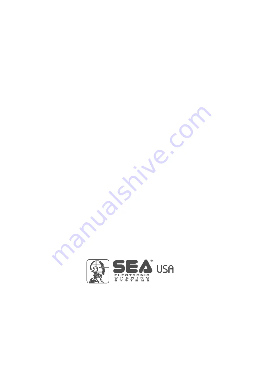 SEA USA USER 2 - 24V Manual Download Page 24