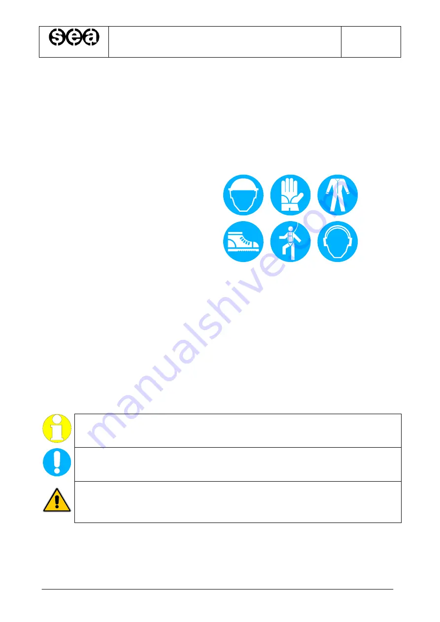 SEA STK3-GMV10 Manual For Installation And Use Download Page 8