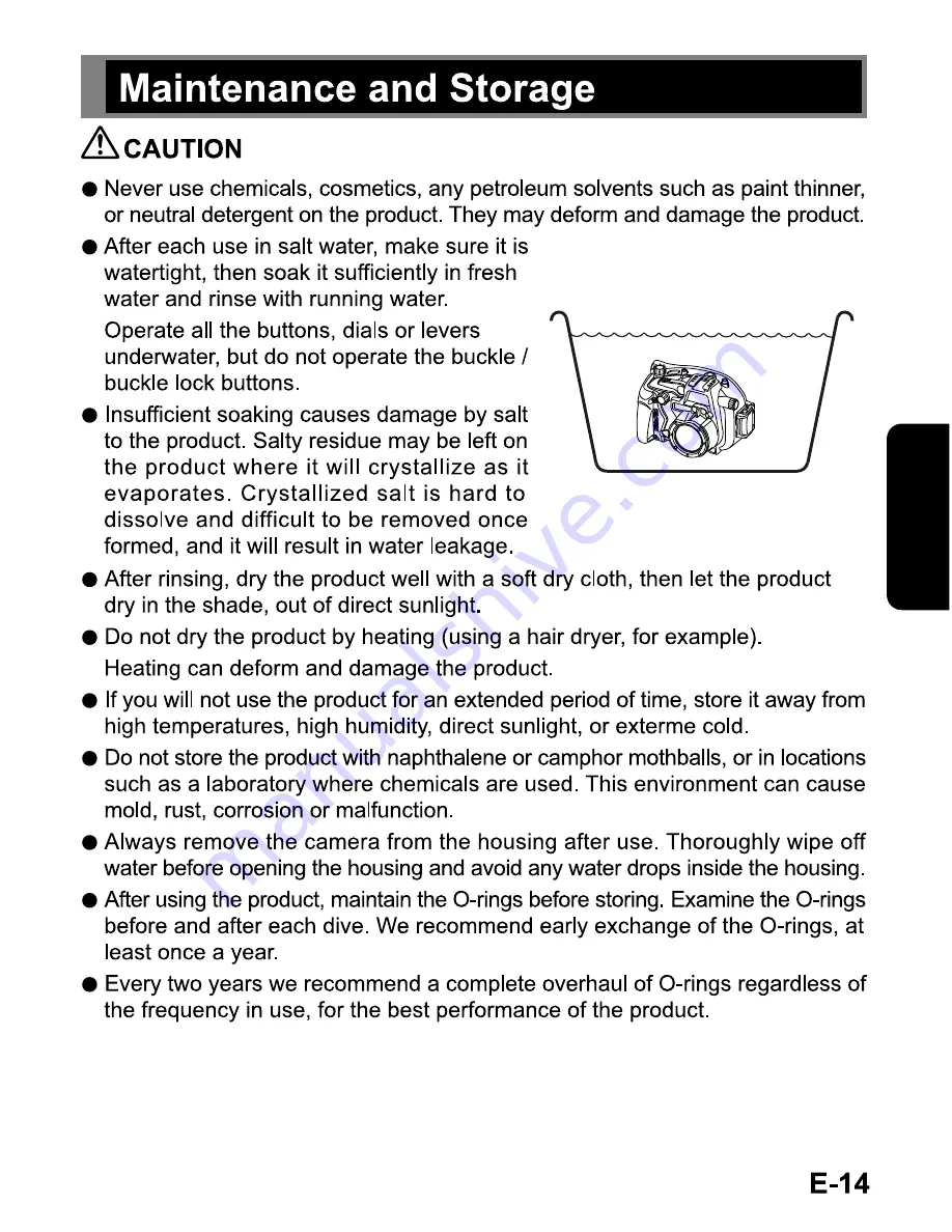 Sea&Sea DX-2G Instruction Manual Download Page 15