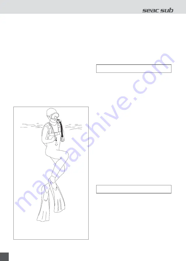 Seac Sub ICARO Instructions Manual Download Page 61