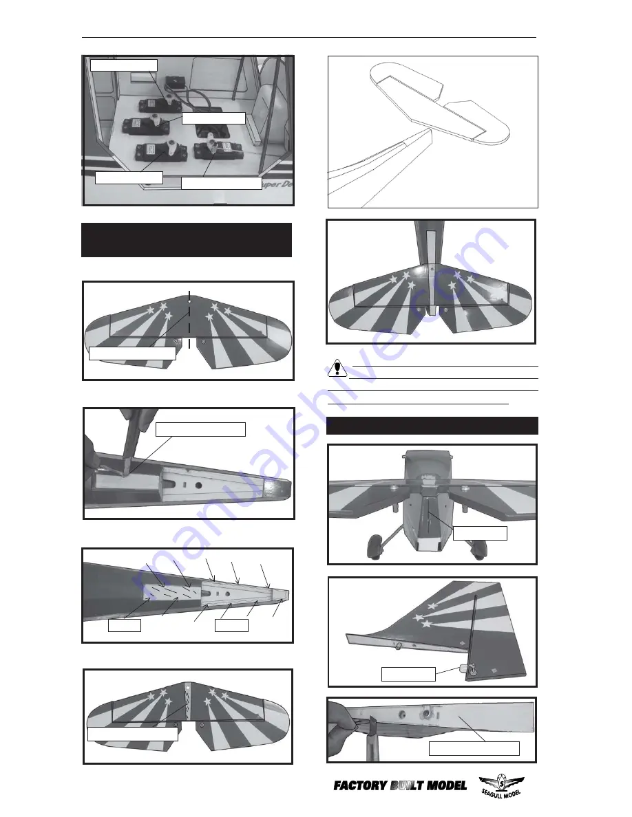 Seagull Models DECATHLON ARTF Assembly Manual Download Page 12