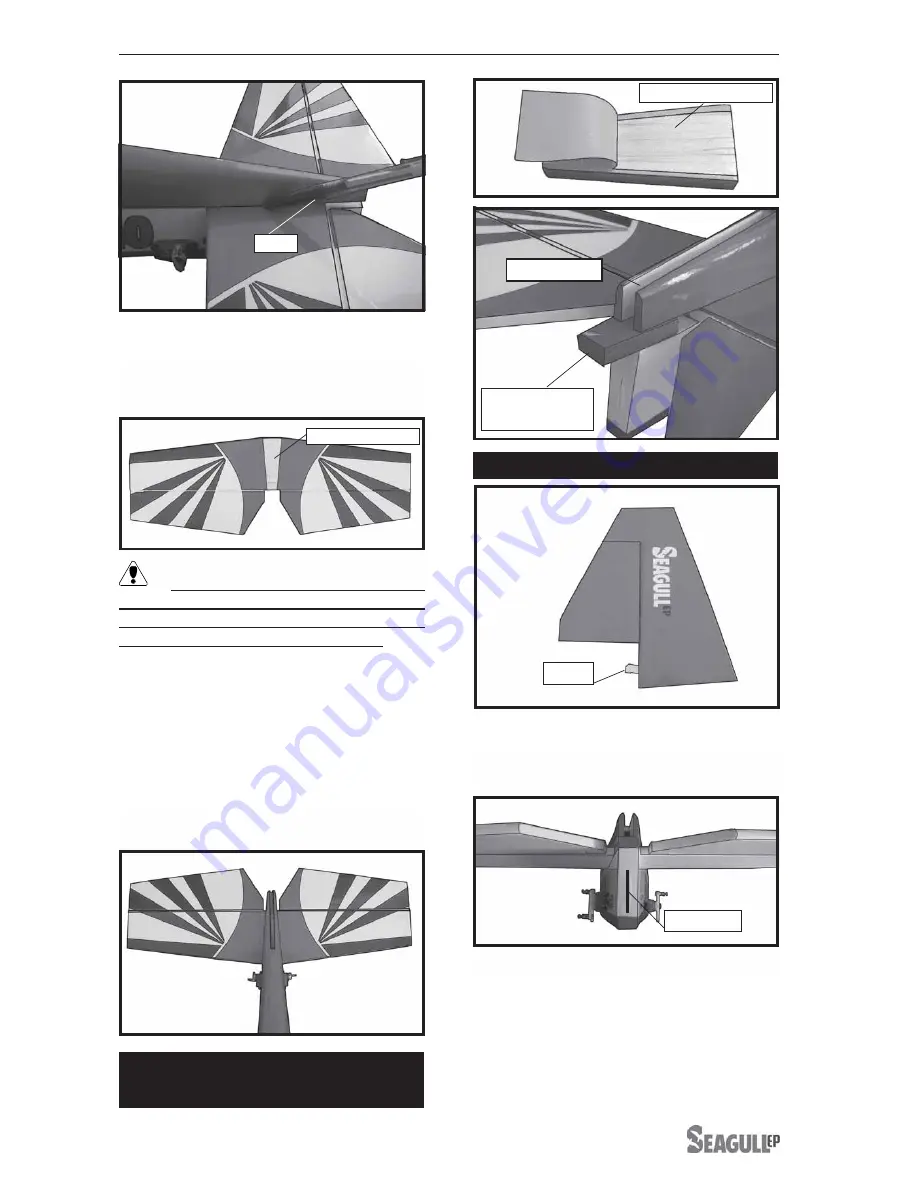 Seagull Models EDGE 540 EP Assembly Manual Download Page 8