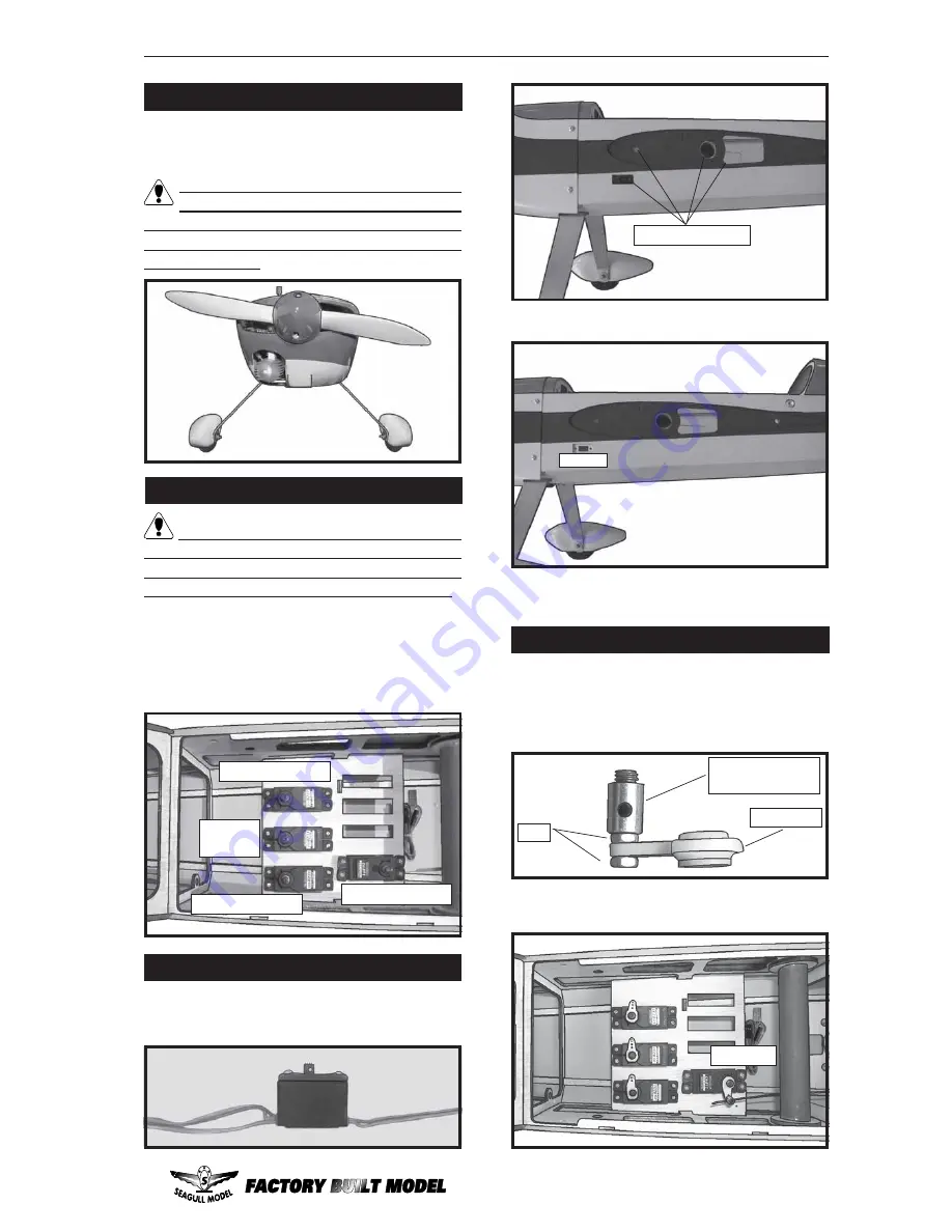 Seagull Models EDGE 540 Instruction Manual Download Page 11