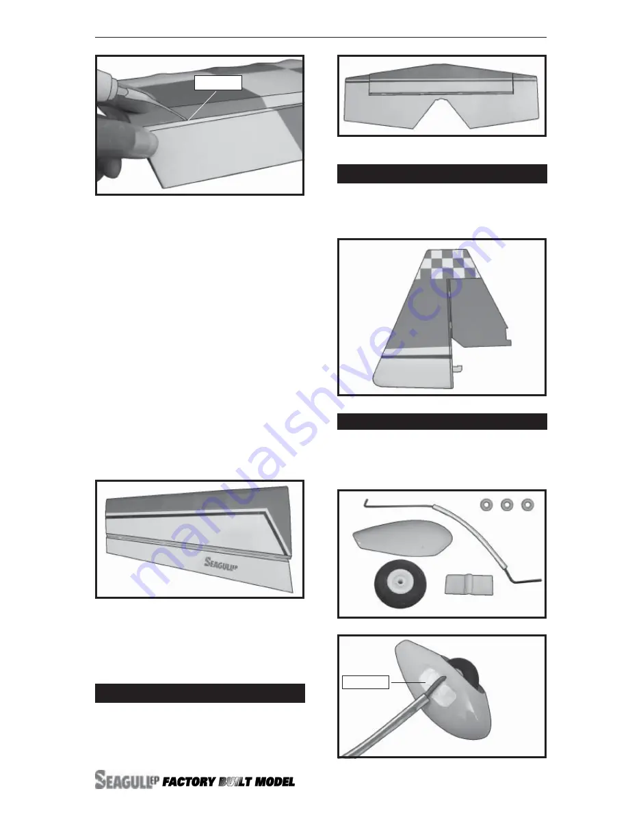 Seagull Models Extra 300 Assembly Manual Download Page 5