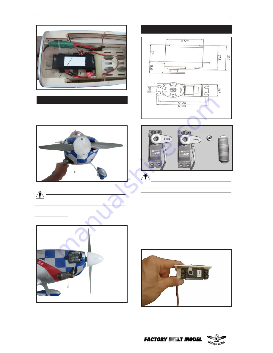 Seagull Models EXTRA EA 300L Assembly Manual Download Page 16