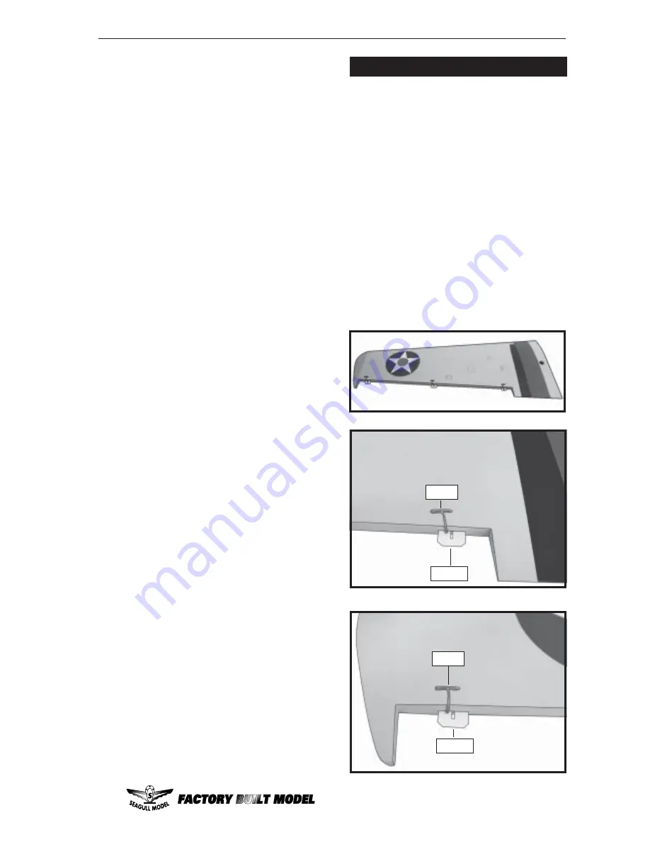 Seagull Models Fairchild PT-19 Instruction Manual Download Page 3