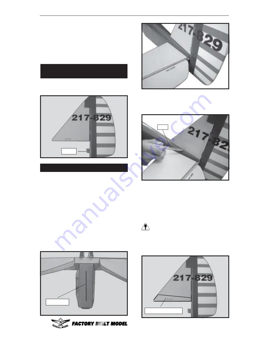 Seagull Models Fairchild PT-19 Instruction Manual Download Page 15